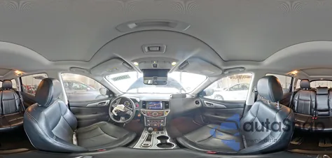 2017 Nissan Pathfinder S z USA, uszkodzony, nr VIN 5N1DR2MMXHC675411